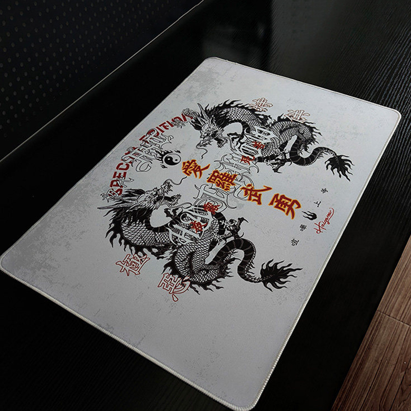 Retro Gaming Accessories - Retro Dragon Talisman Mouse Pad Evil