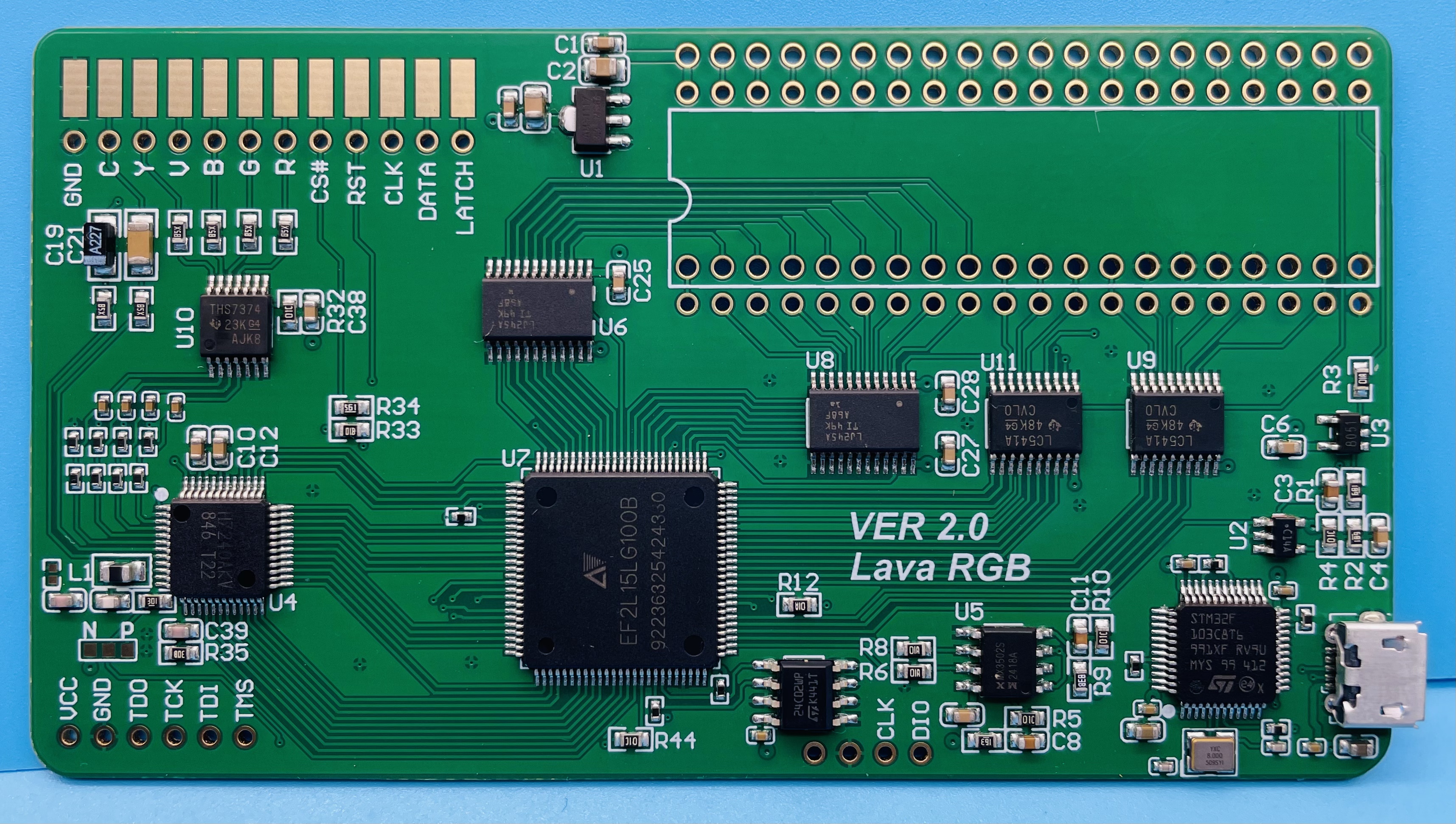 Retro Gaming Accessories - RGBFC RGB FC nesrgb Lava RGB