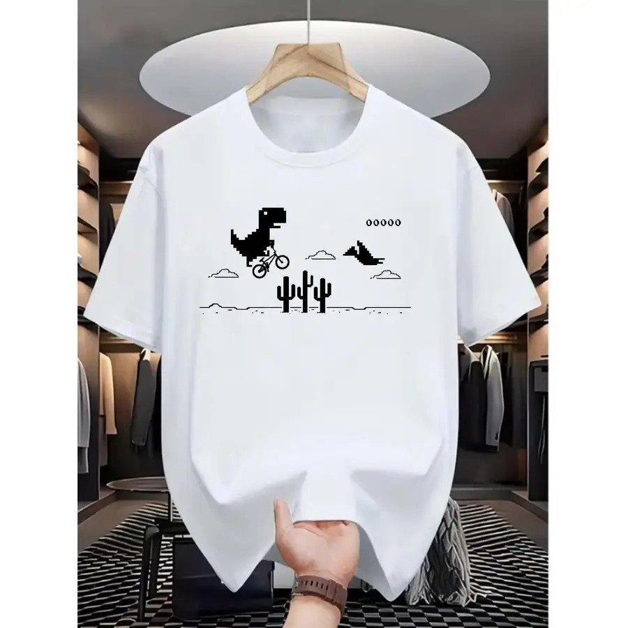 Retro Gaming Shops - 【New Arrival】Men Women Chrome Dino Game