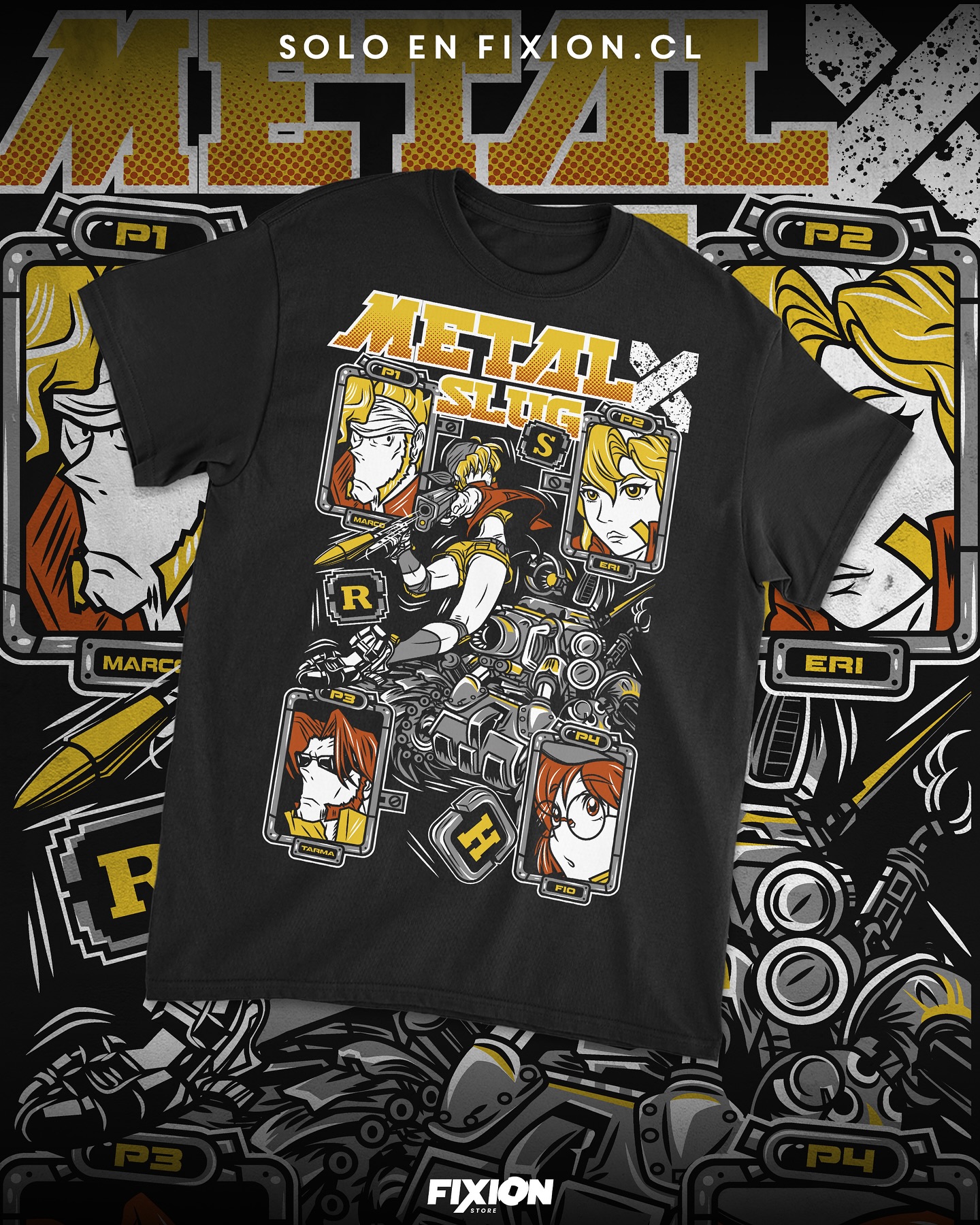 Retro Gaming Shops - Summer Hot Selling Metal Slug Inspired