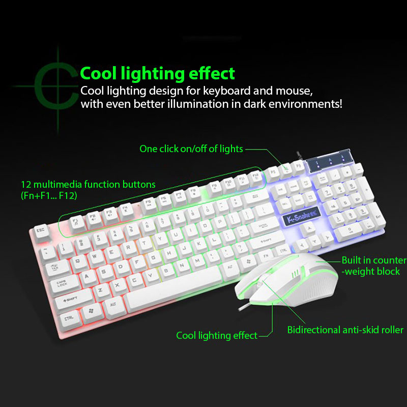 KM320 Keyboard And Mouse Set W - Retro Gaming Accessories บทวิจารณ์และราคา