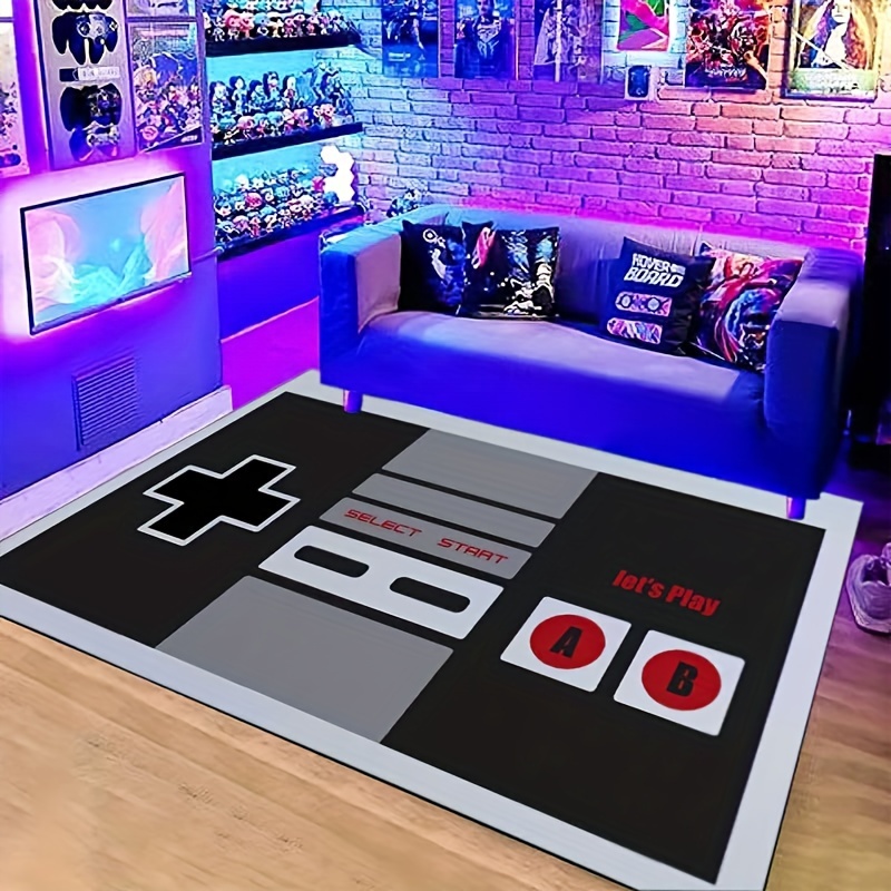 Game Area Rugs 3D Printed Play - Retro Gaming Rug บทวิจารณ์และราคา