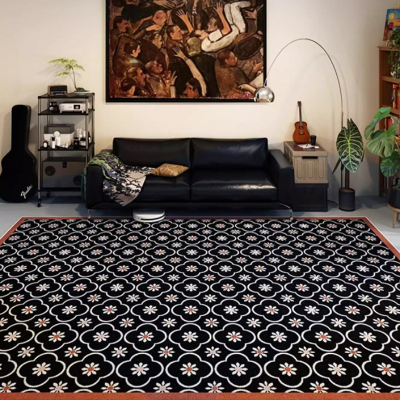 Retro Plaid Living Room Decora - Retro Gaming Rug บทวิจารณ์และราคา