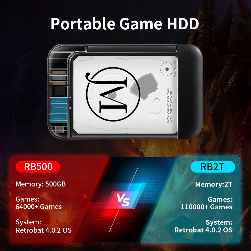 Retrobat 2T Portable  External - Retro Gaming Ps2 บทวิจารณ์และราคา