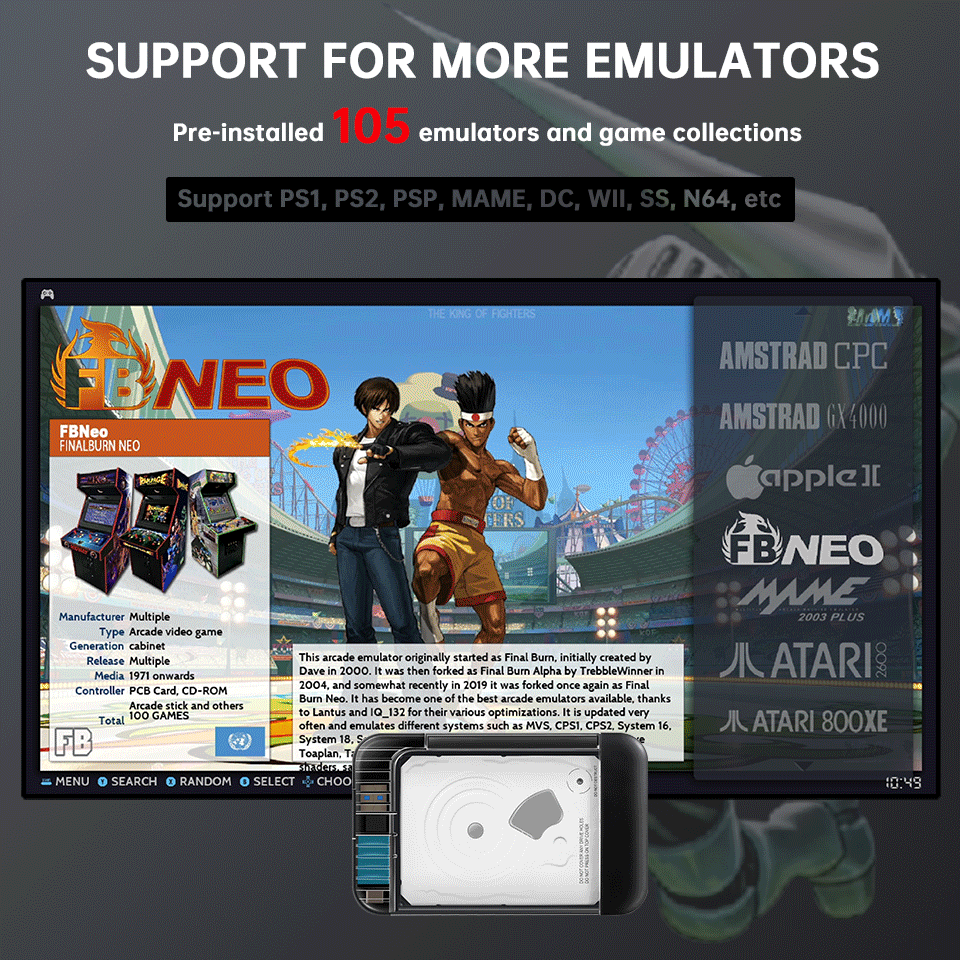 Retrobat 2T Portable  External - Retro Gaming Ps2 บทวิจารณ์และราคา