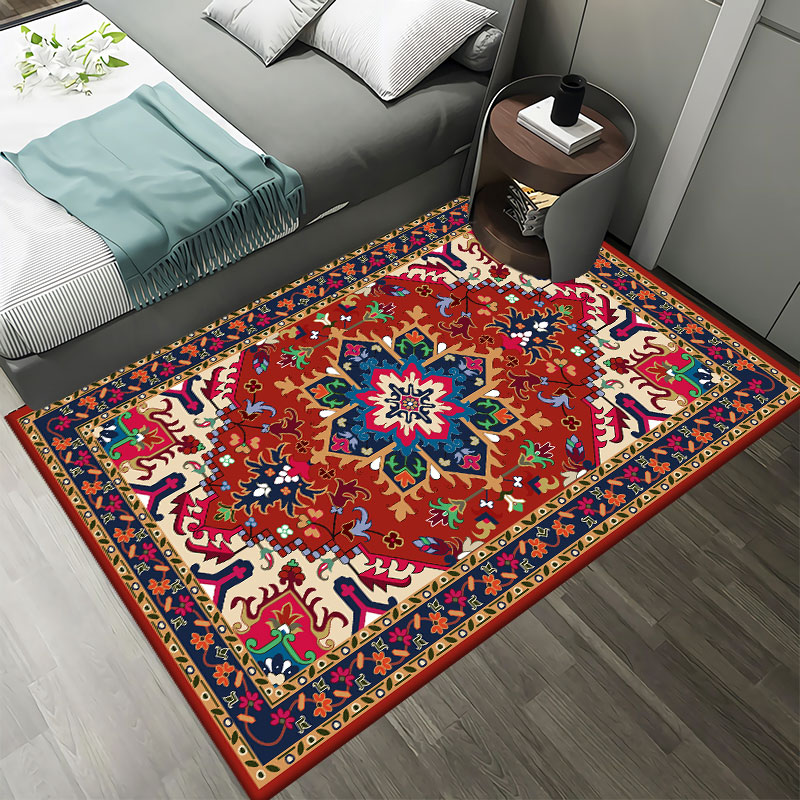 Persian retro carpet living ro - Retro Gaming Rug บทวิจารณ์และราคา
