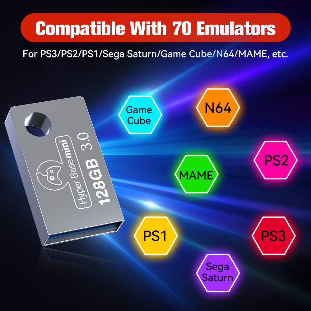 Batocera 128G Gaming Stick Wit - Retro Gaming Ps2 บทวิจารณ์และราคา