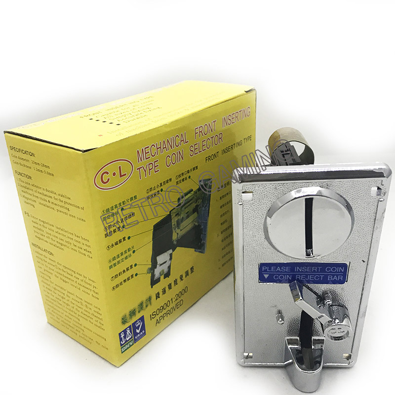 Mechanical Coin Acceptor Plast - Retro Gaming Store บทวิจารณ์และราคา