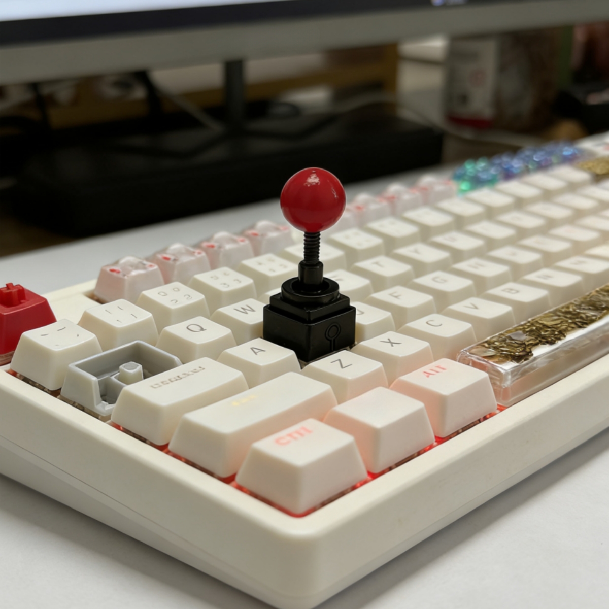 NEW Artisan Keycaps Game Rocke - Retro Gaming Accessories บทวิจารณ์และราคา