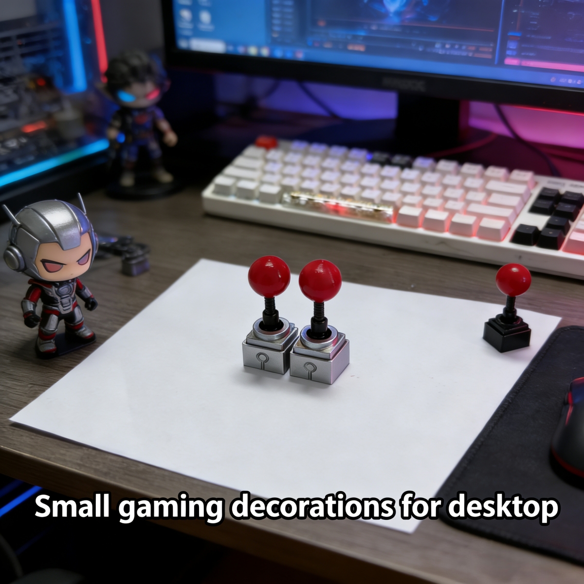 NEW Artisan Keycaps Game Rocke - Retro Gaming Accessories บทวิจารณ์และราคา