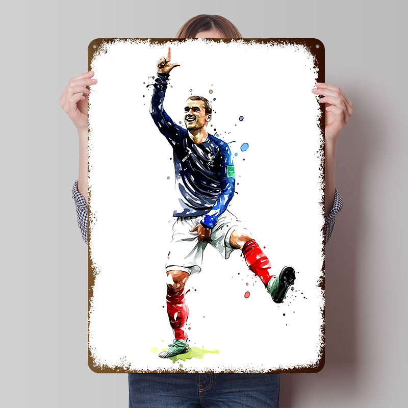 Antoine Griezmann France Print - Retro Gaming France บทวิจารณ์และราคา