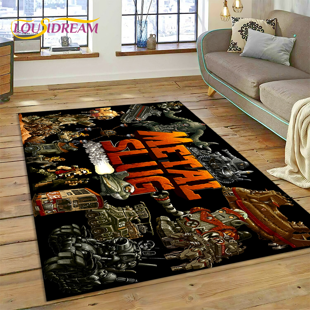 Metal Slug Retro Game Cartoon  - Retro Gaming Rug บทวิจารณ์และราคา