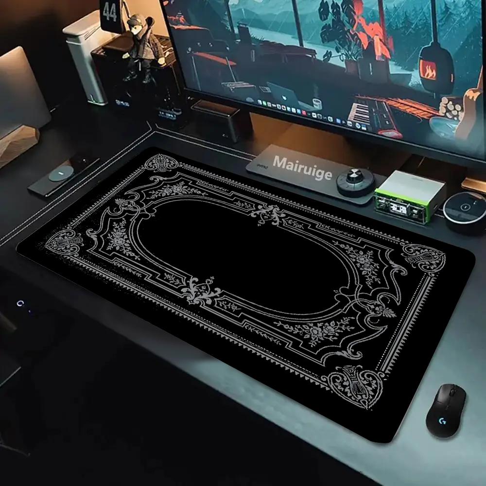 New black Persian Carpet Myste - Retro Gaming Rug บทวิจารณ์และราคา