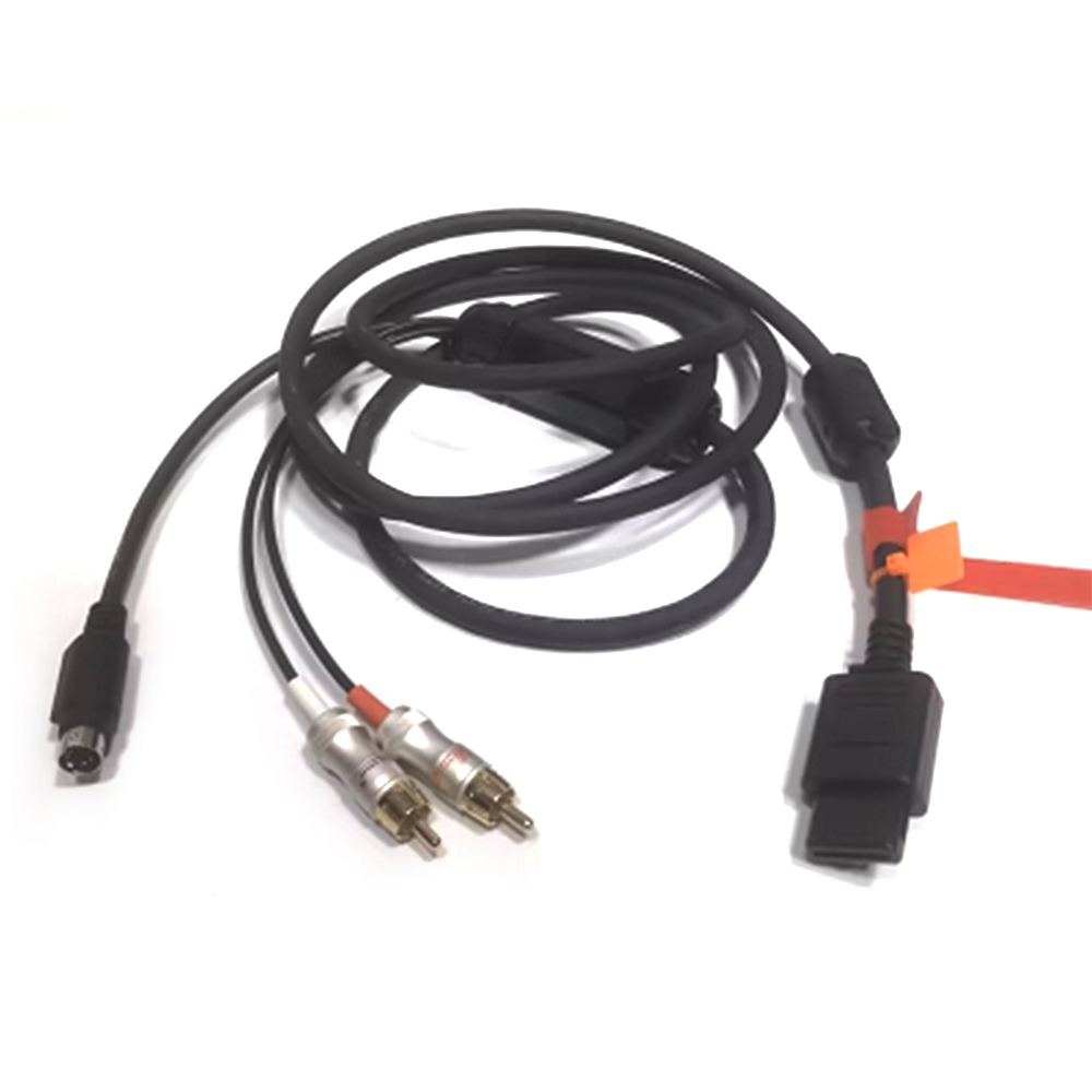 SFC N64 NGC S-Video Cable Shie - Retro Gaming Nostalgia บทวิจารณ์และราคา