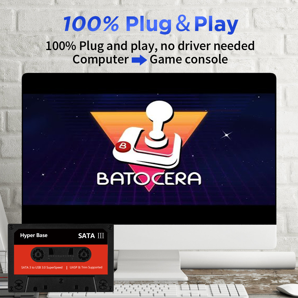 Batocera 35.linux 500G Externa - Retro Gaming Ps2 บทวิจารณ์และราคา