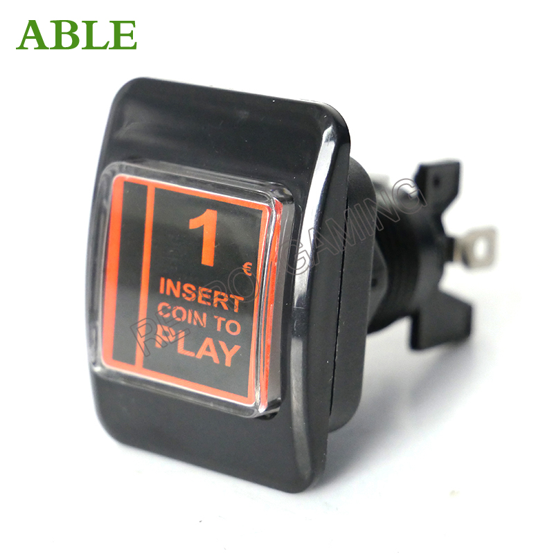 1pcs 1€ Push Button For Credit - Retro Gaming Store บทวิจารณ์และราคา