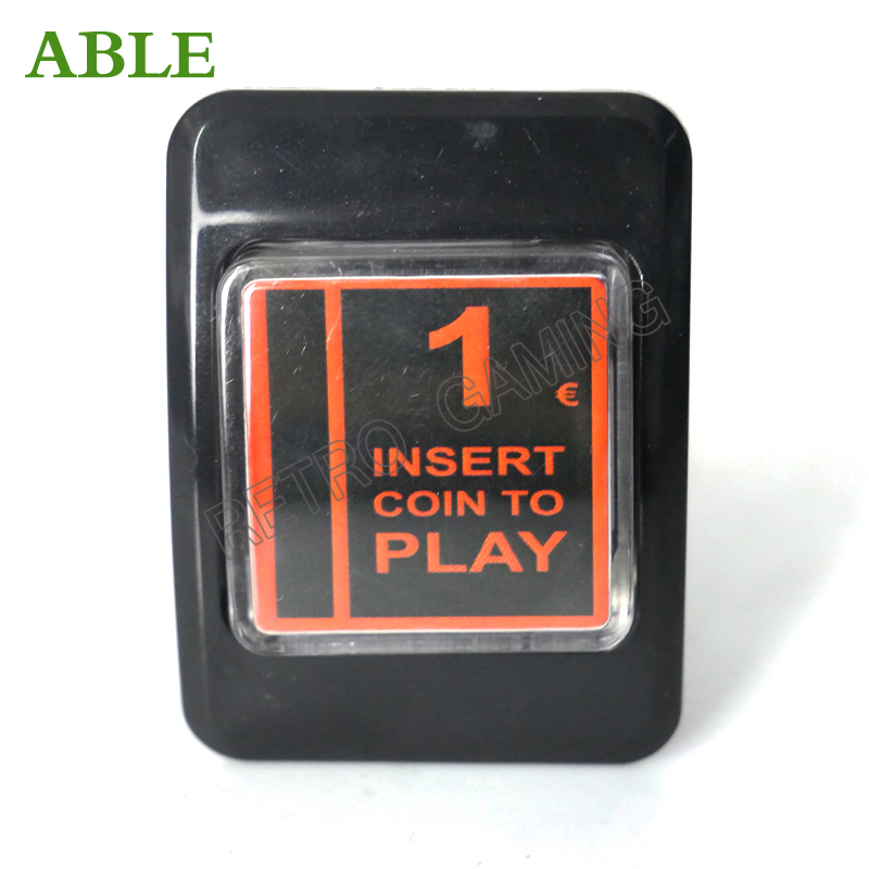 1pcs 1€ Push Button For Credit - Retro Gaming Store บทวิจารณ์และราคา