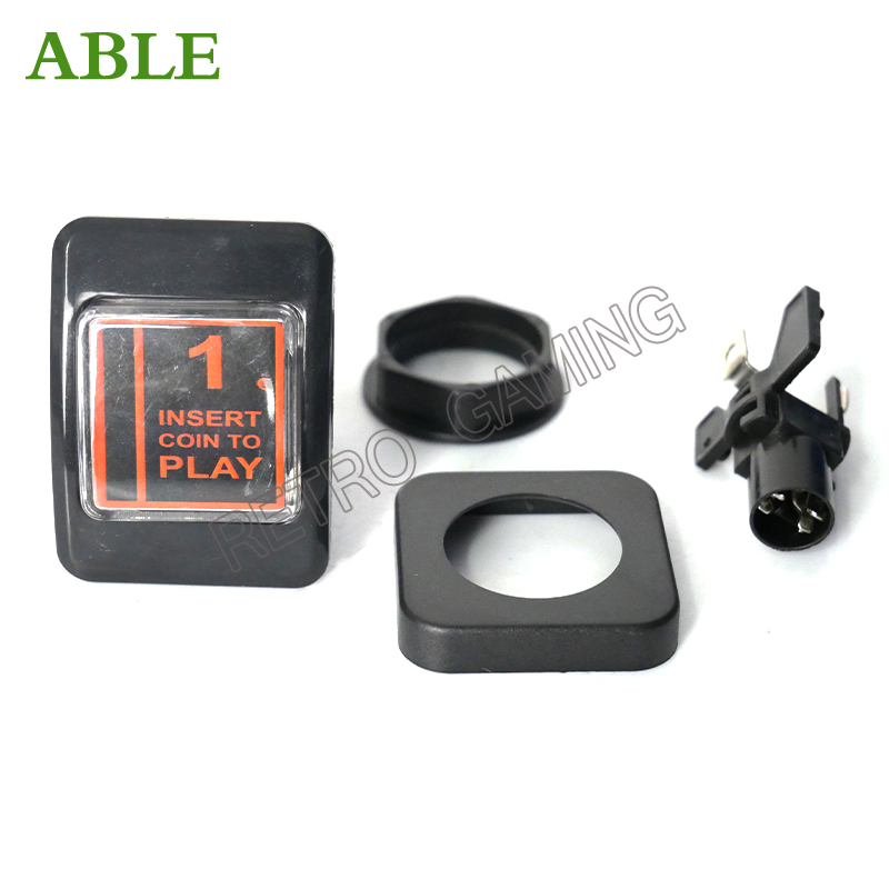 1pcs 1€ Push Button For Credit - Retro Gaming Store บทวิจารณ์และราคา