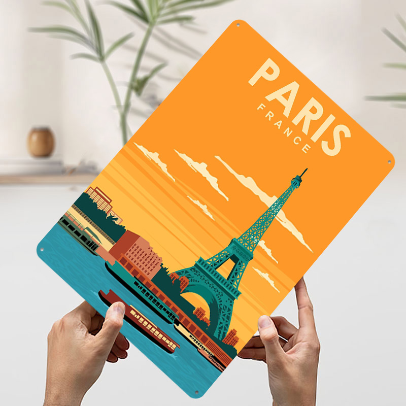 Paris France Travel Printed Po - Retro Gaming France บทวิจารณ์และราคา