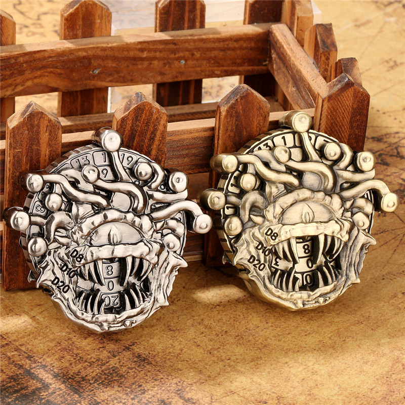 Retro Beholder Shape Metal Dic - Retro Gaming Accessories บทวิจารณ์และราคา