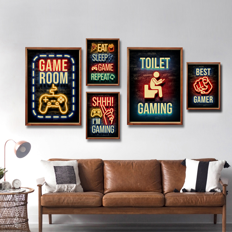 Retro Gaming Quotes Posters Ga - Retro Gaming Wallpaper บทวิจารณ์และราคา