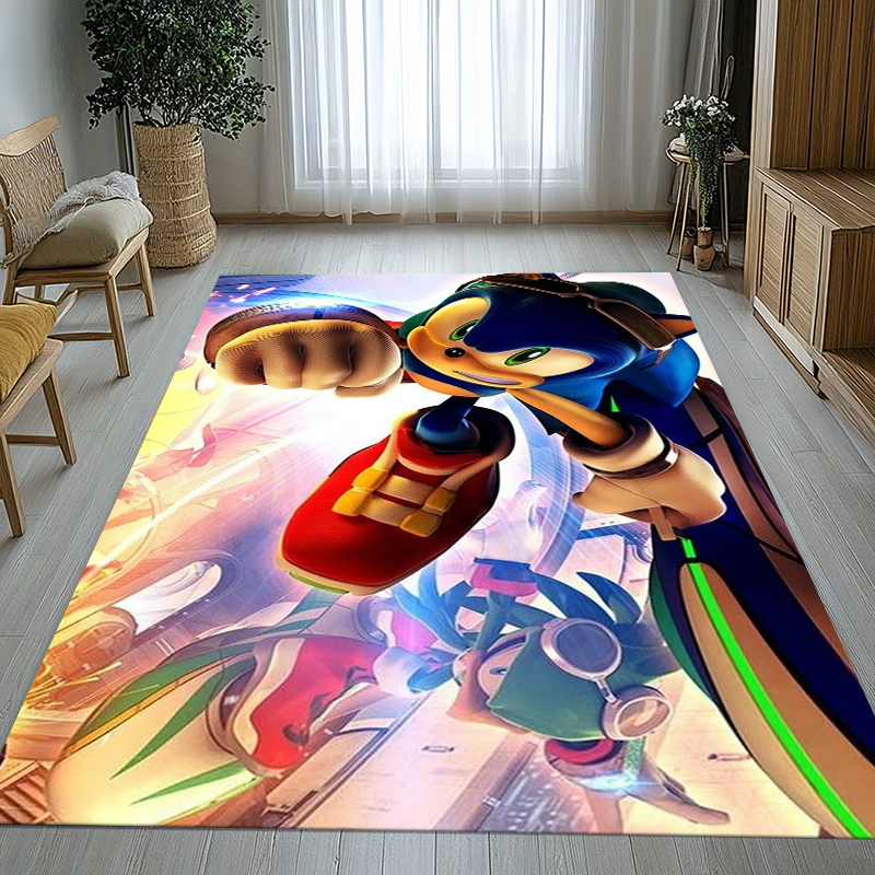 Retro S-Sonic Cartoon Games Li - Retro Gaming Rug บทวิจารณ์และราคา