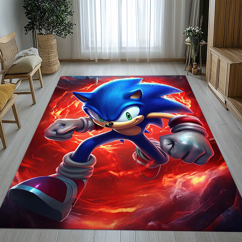 Retro S-Sonic Cartoon Games Li - Retro Gaming Rug บทวิจารณ์และราคา