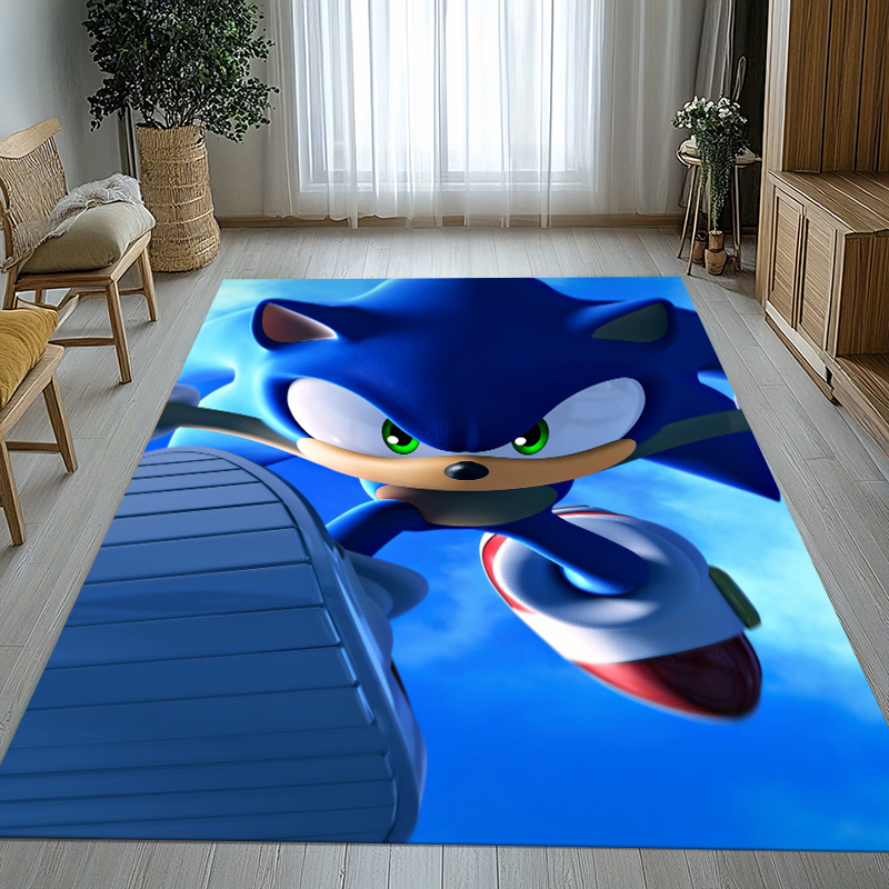 Retro S-Sonic Cartoon Games Li - Retro Gaming Rug บทวิจารณ์และราคา