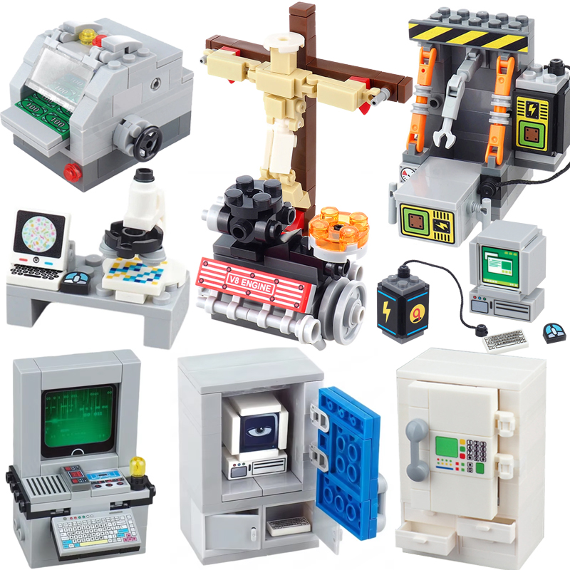 MOC City Street View Building  - Retro Gaming Console Gun บทวิจารณ์และราคา