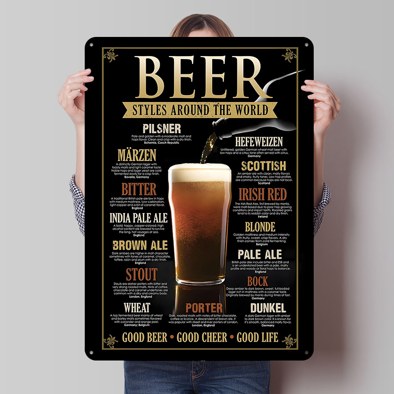 Black Beer Guide Tinplate Post - Retro Gaming Guide บทวิจารณ์และราคา