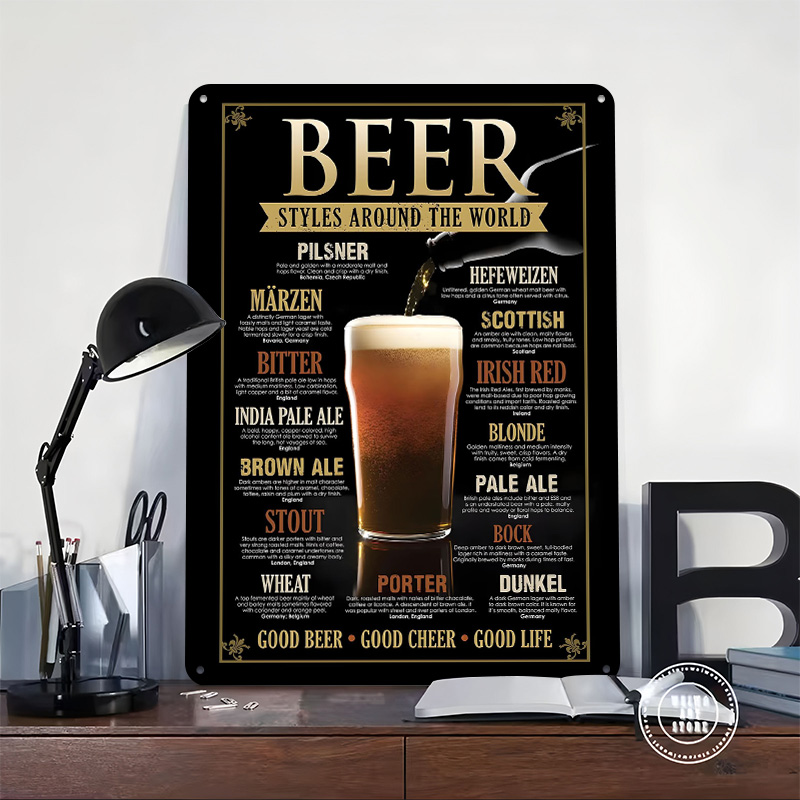 Black Beer Guide Tinplate Post - Retro Gaming Guide บทวิจารณ์และราคา