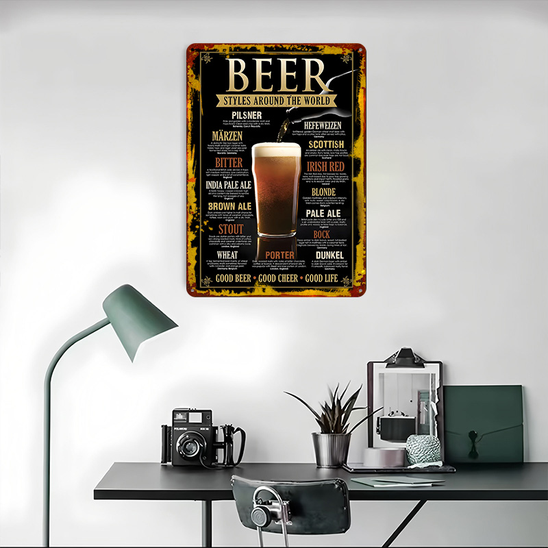Black Beer Guide Tinplate Post - Retro Gaming Guide บทวิจารณ์และราคา