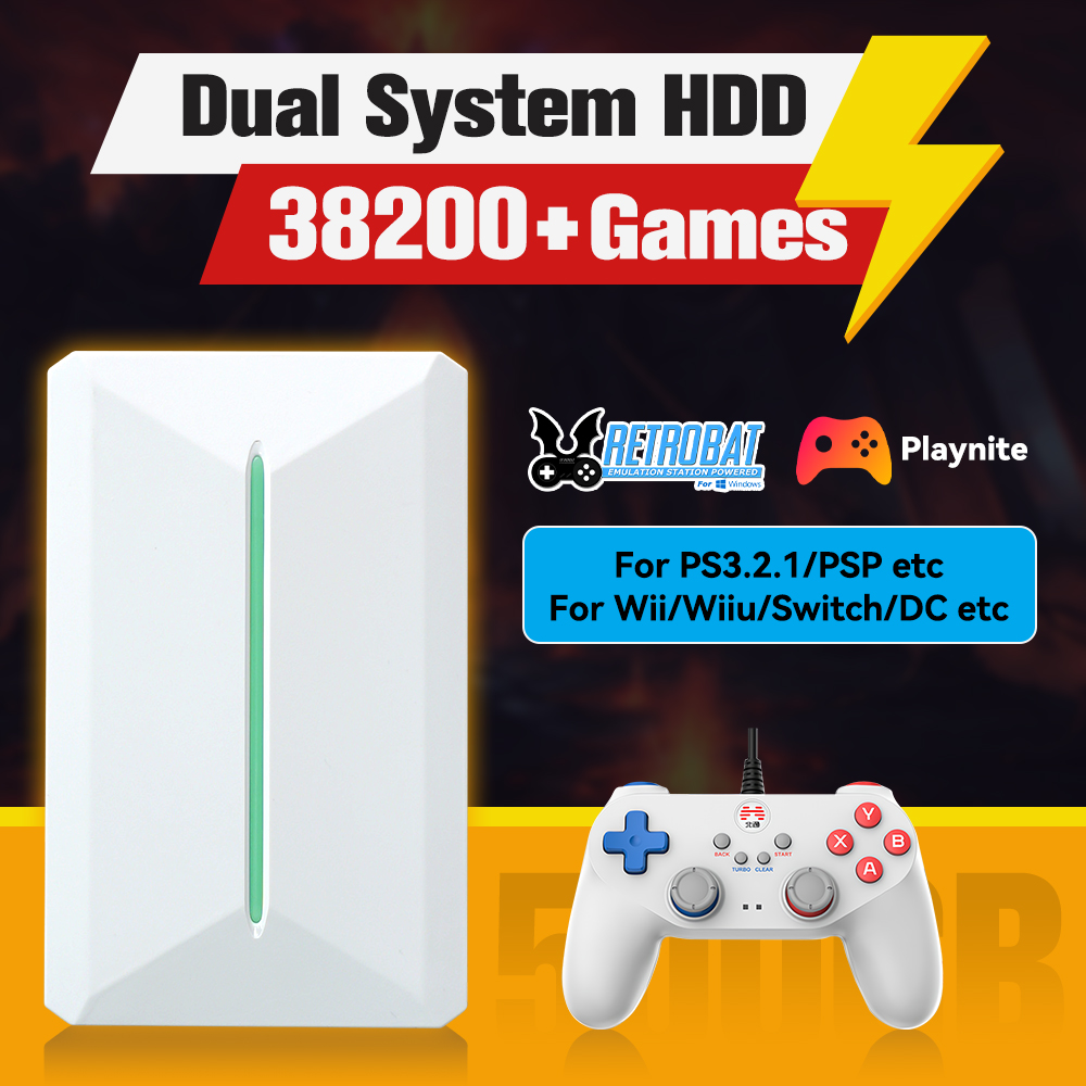 Retrobat＆Playnite System HDD R - Retro Gaming Ps2 บทวิจารณ์และราคา