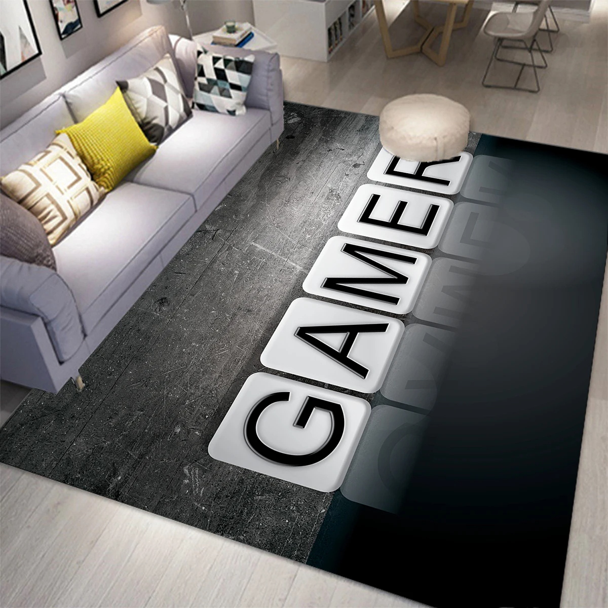 Gaming Area Rug for Kids Boy B - Retro Gaming Rug บทวิจารณ์และราคา