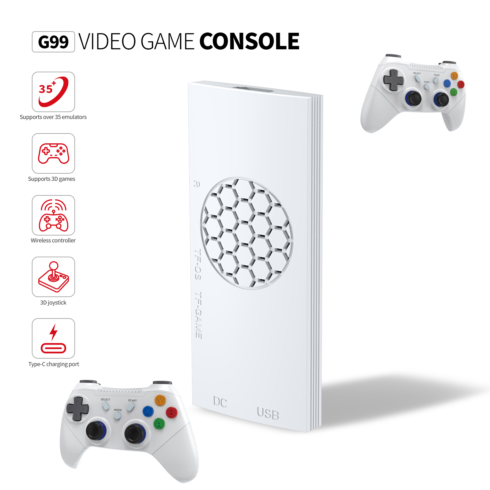 8-Core Processor Game Console  - Retro Gaming Ps2 บทวิจารณ์และราคา