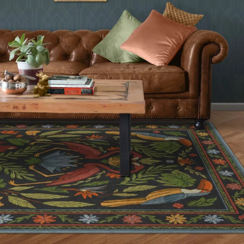 Living Room Carpet Bohemian St - Retro Gaming Rug บทวิจารณ์และราคา
