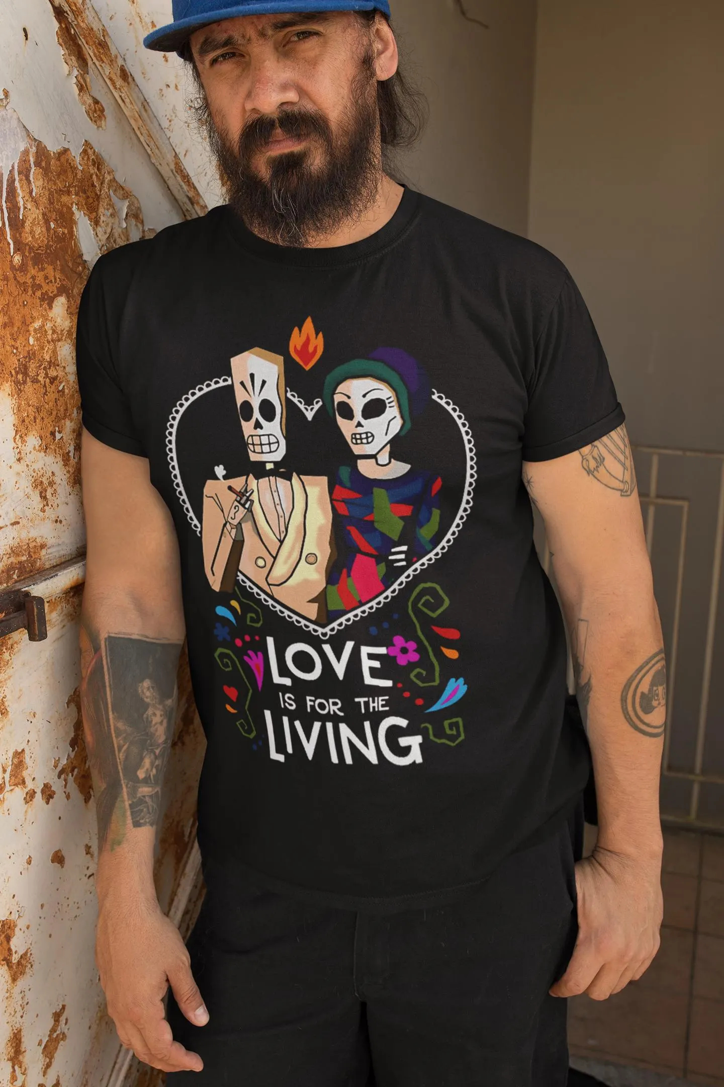Grim Fandango Gaming T-shirt,  - Retro Gaming Shops บทวิจารณ์และราคา