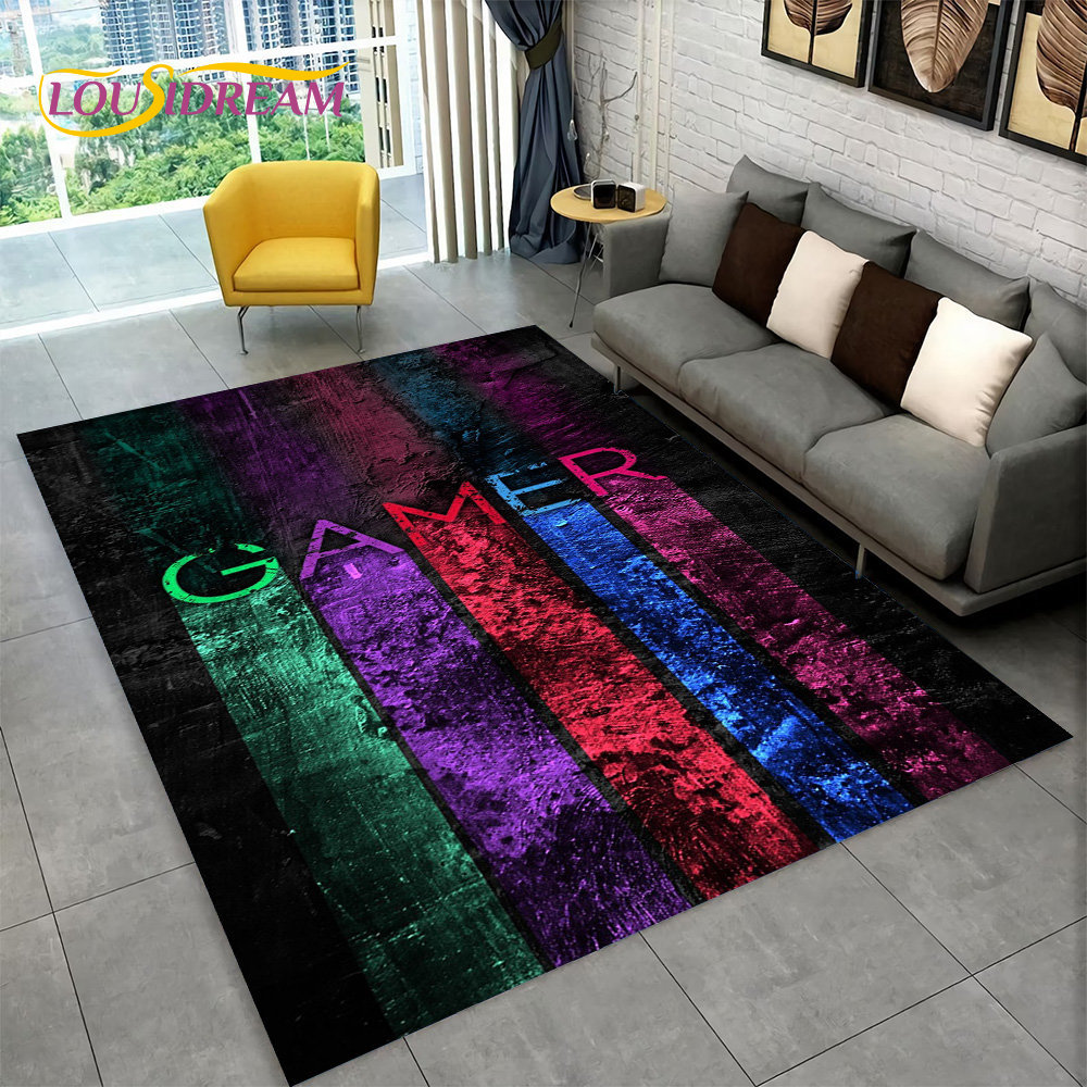 3D Cartoon Game Gamer Gamepad  - Retro Gaming Rug บทวิจารณ์และราคา