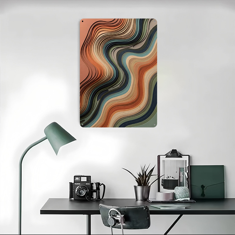 Topography Abstract Paper Art  - Retro Gaming Wallpaper บทวิจารณ์และราคา