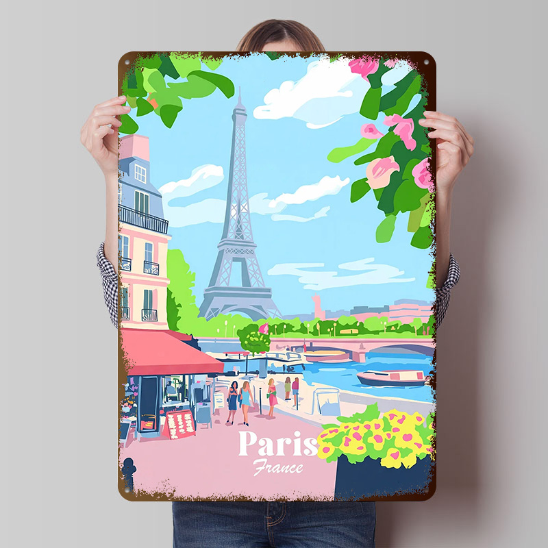 Paris France Poster Customized - Retro Gaming France บทวิจารณ์และราคา