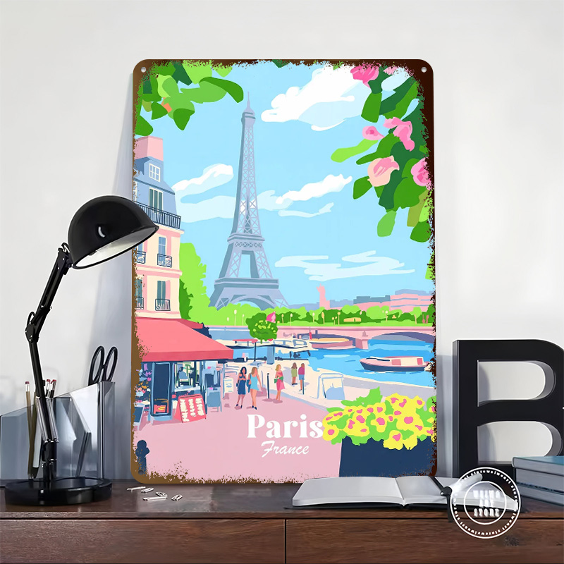 Paris France Poster Customized - Retro Gaming France บทวิจารณ์และราคา