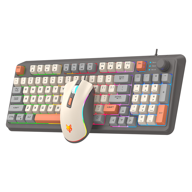K820 USB Wired Game Keyboard M - Retro Gaming Accessories บทวิจารณ์และราคา