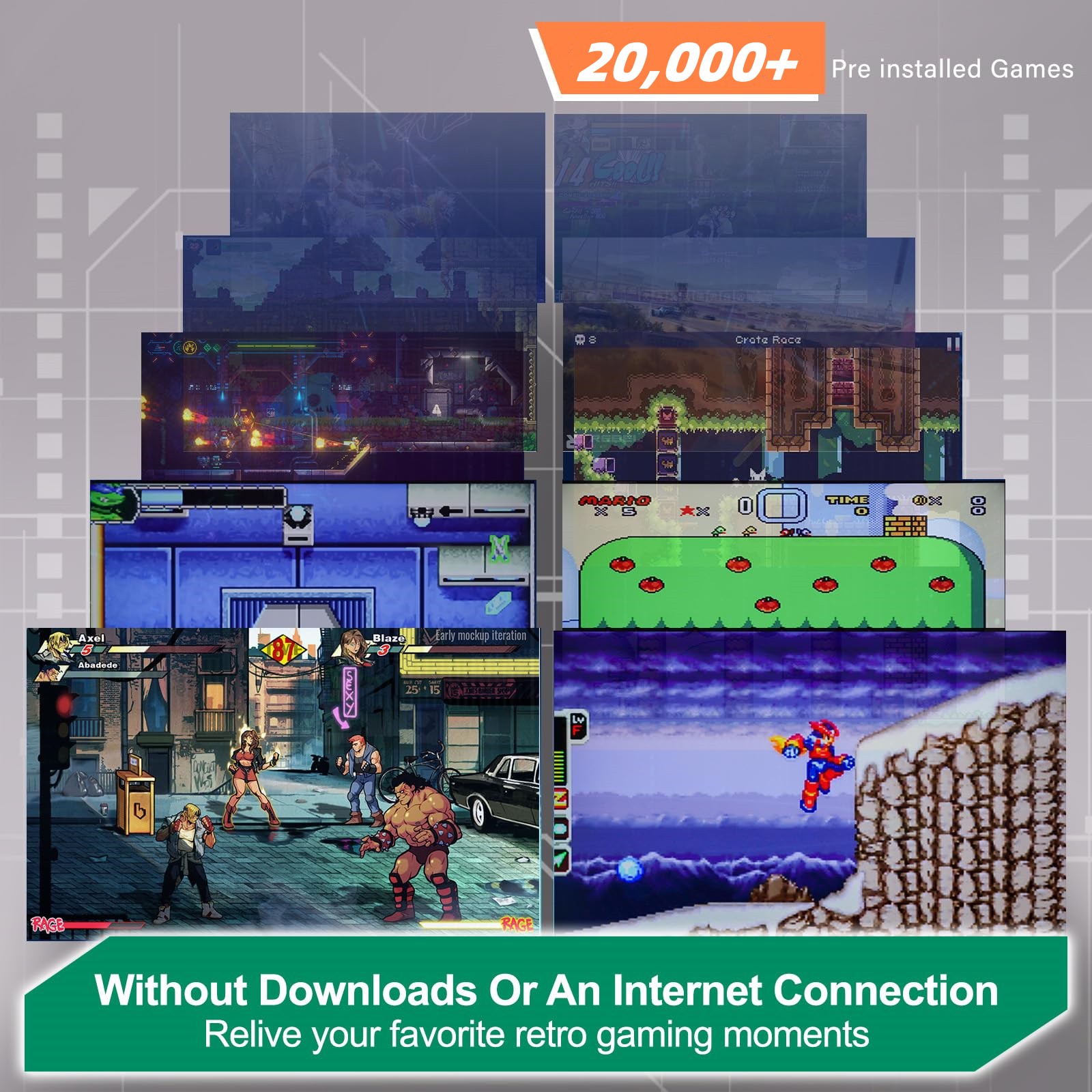 2025 LDK Retro Gaming Console  - Retro Gaming And Projector บทวิจารณ์และราคา