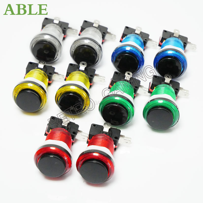12pcs 6 Colors Arcade LED Push - Retro Gaming Store บทวิจารณ์และราคา