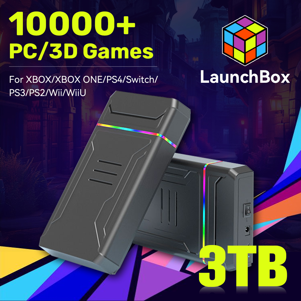 JMachen Launchbox 3TB Gaming H - Retro Gaming Ps2 บทวิจารณ์และราคา