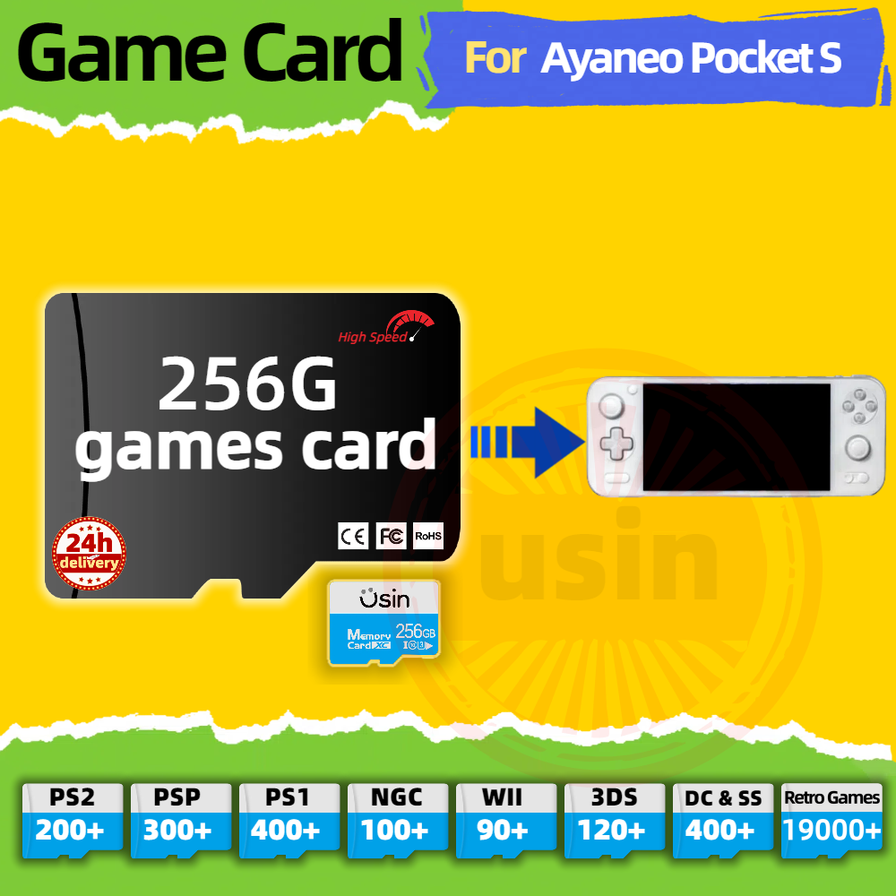 Game Card For Ayaneo Pocket S  - Retro Gaming Ps2 บทวิจารณ์และราคา