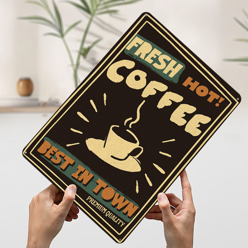 Coffee Shop Vintag Poster Cust - Retro Gaming Shops บทวิจารณ์และราคา