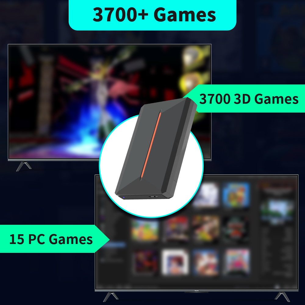 Launchbox OS 500GB Portable Ga - Retro Gaming Ps2 บทวิจารณ์และราคา