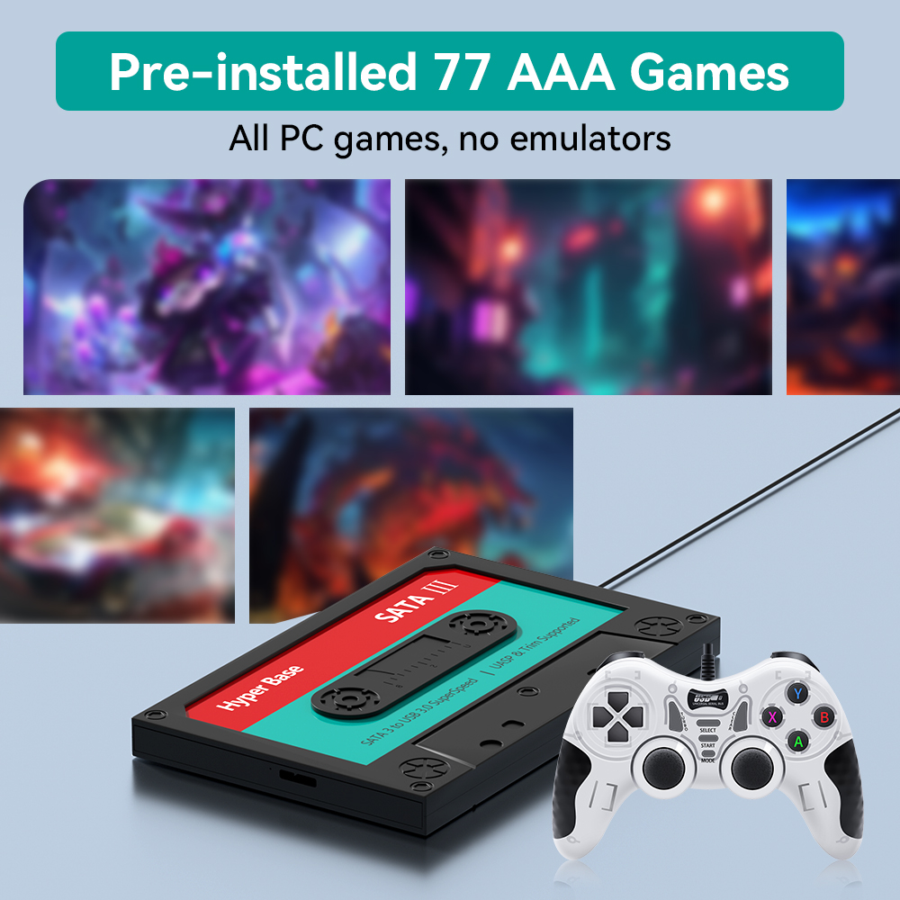 2TB Game Hard Drive With 77 PC - Retro Gaming Ps2 บทวิจารณ์และราคา