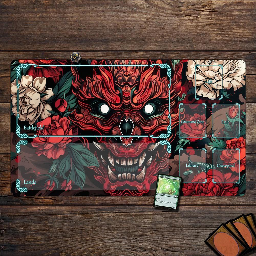 Magic Playmat card gaming mat  - Retro Gaming Rug บทวิจารณ์และราคา